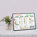 Luminescerend menu Glass Light Box